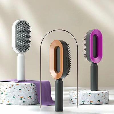 Self Cleaning Hairbrush For Women™