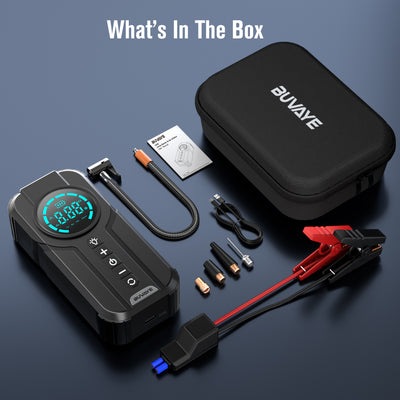 4 in 1 Jump Starter With Air Pump®