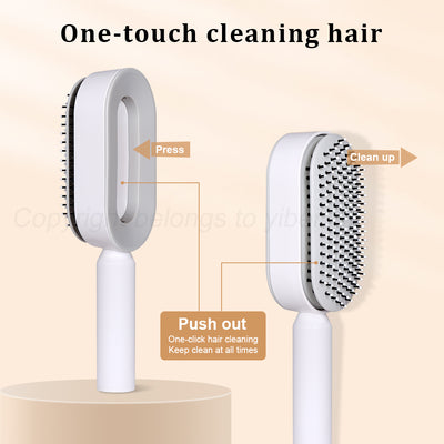 Self Cleaning Hairbrush For Women™