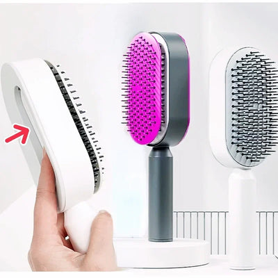 Self Cleaning Hairbrush For Women™