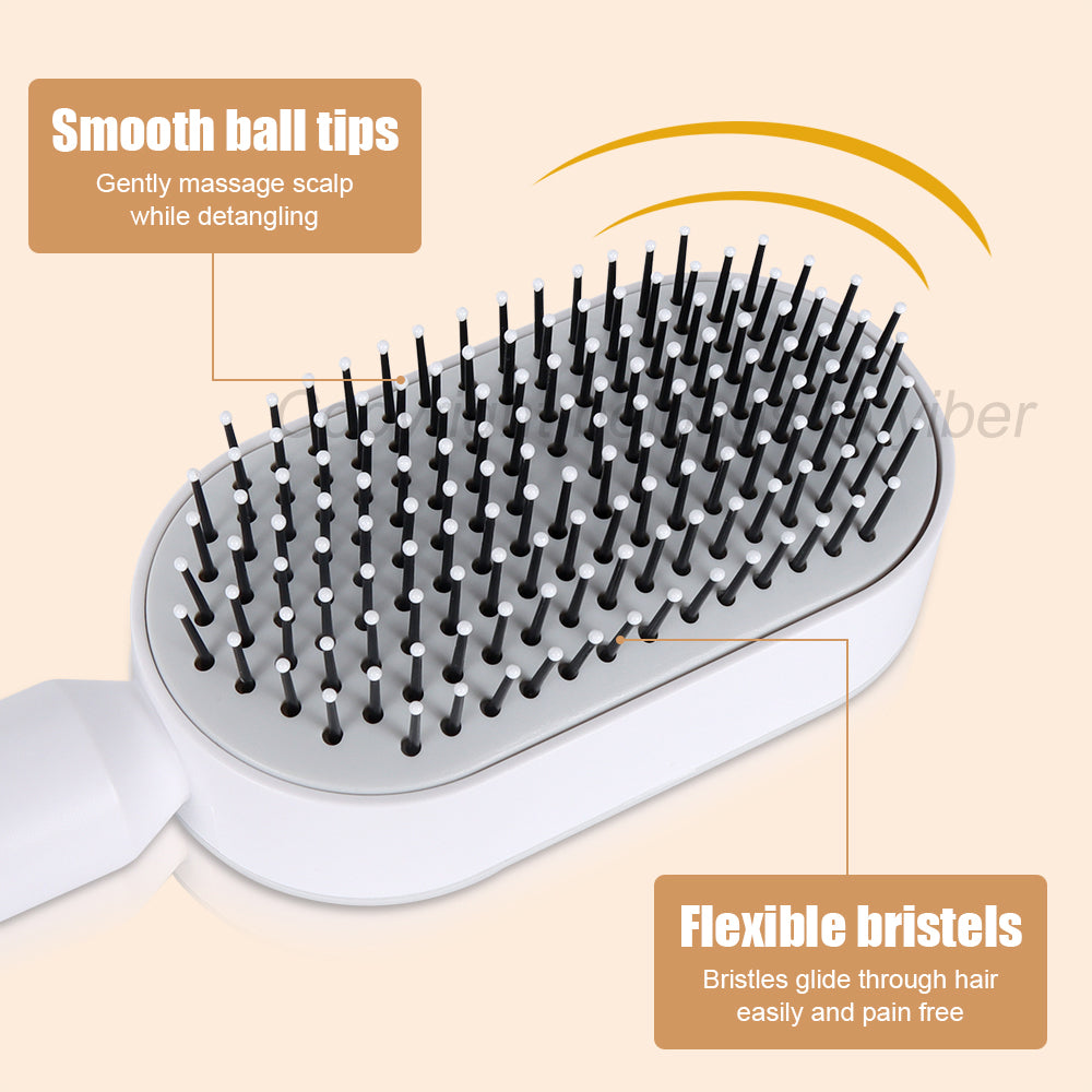 Self Cleaning Hairbrush For Women™