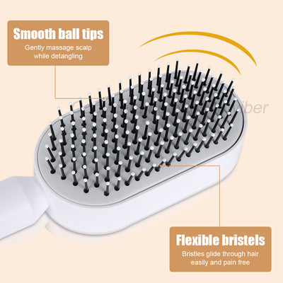 Self Cleaning Hairbrush For Women™