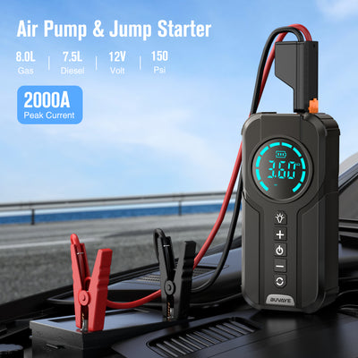 4 in 1 Jump Starter With Air Pump®