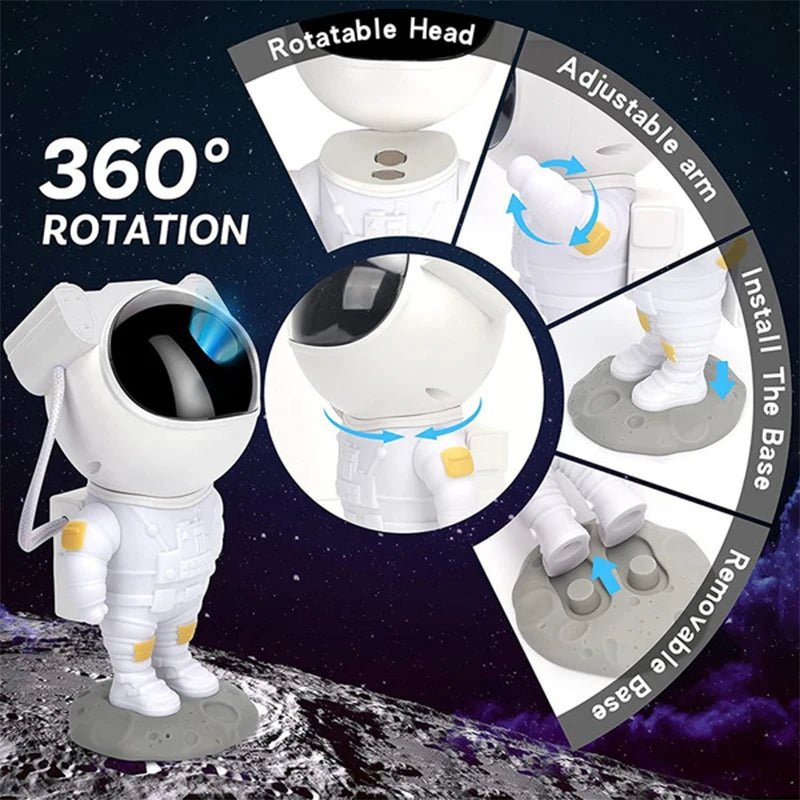 Astronaut Light Nebula Ceiling  Projector®