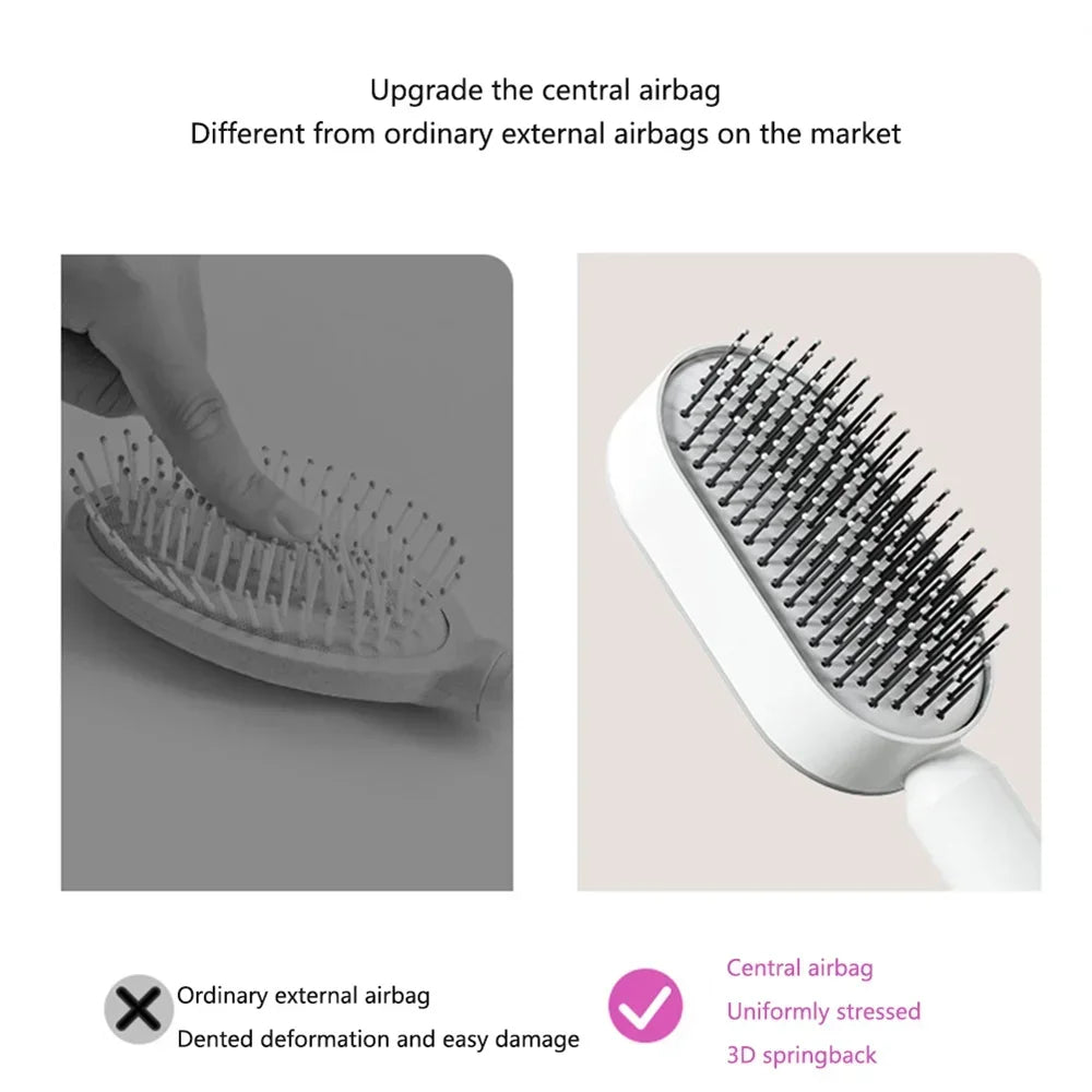 Self Cleaning Hairbrush For Women™